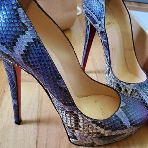 Indigo python Louboutin